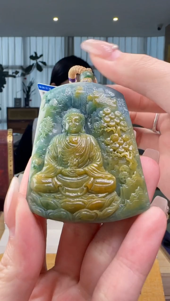 【闪购商品】翡翠颈饰未镶嵌CC@@960Q3J15539