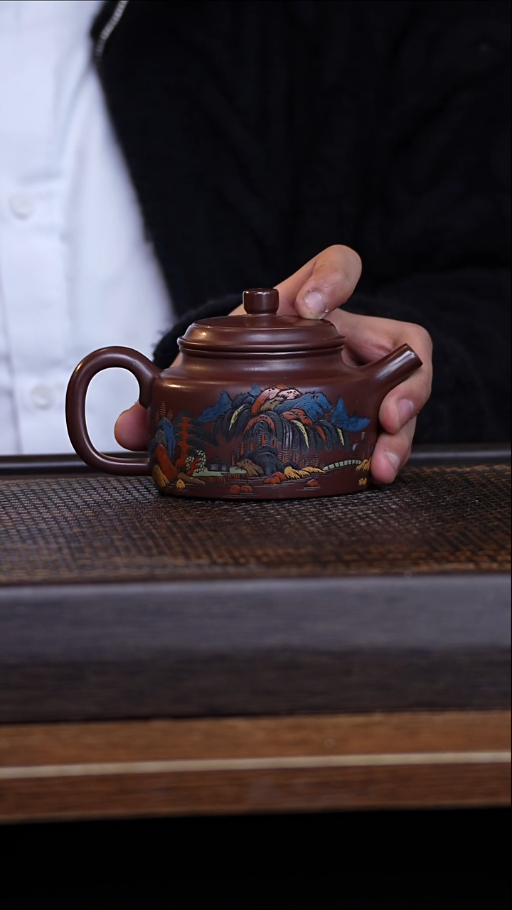 茶壶紫砂宜兴手工原矿紫砂壶001