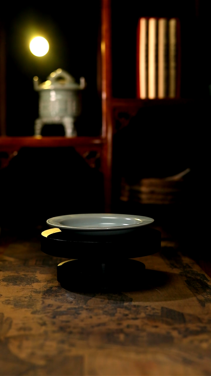 【闪购商品】洗复烧粉青釉折沿洗