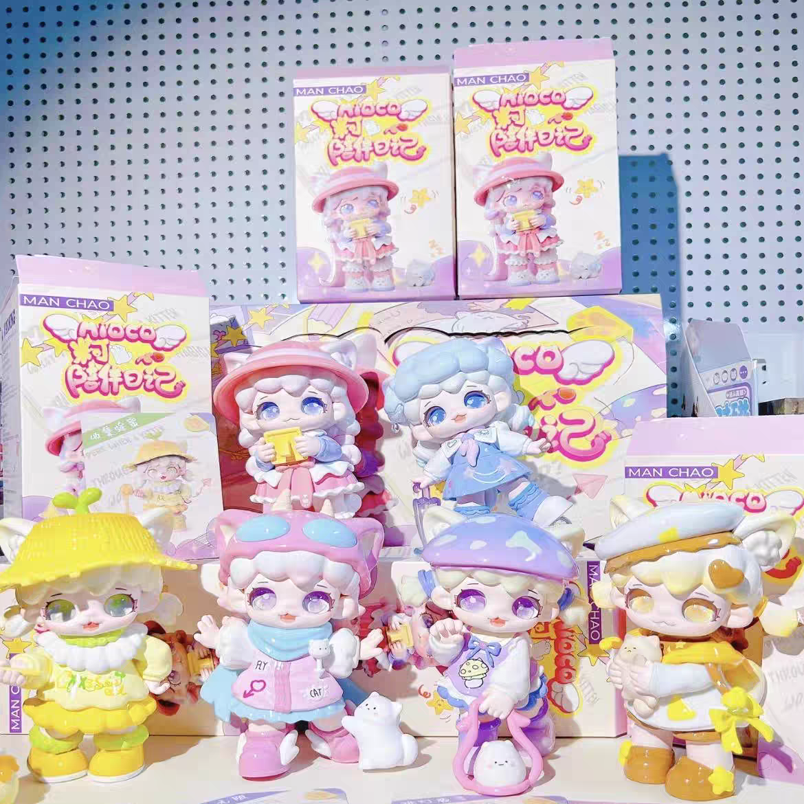 【圆子拆盒】米可MIOCO 陪伴日记系列盲盒