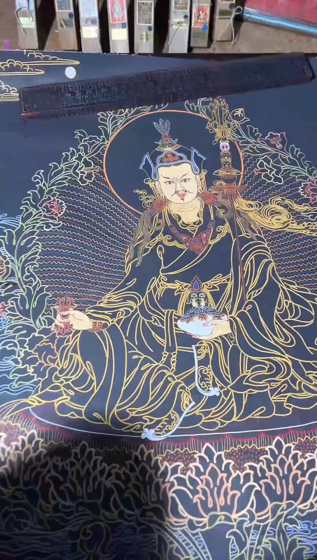 卷轴画东东唐卡tk16