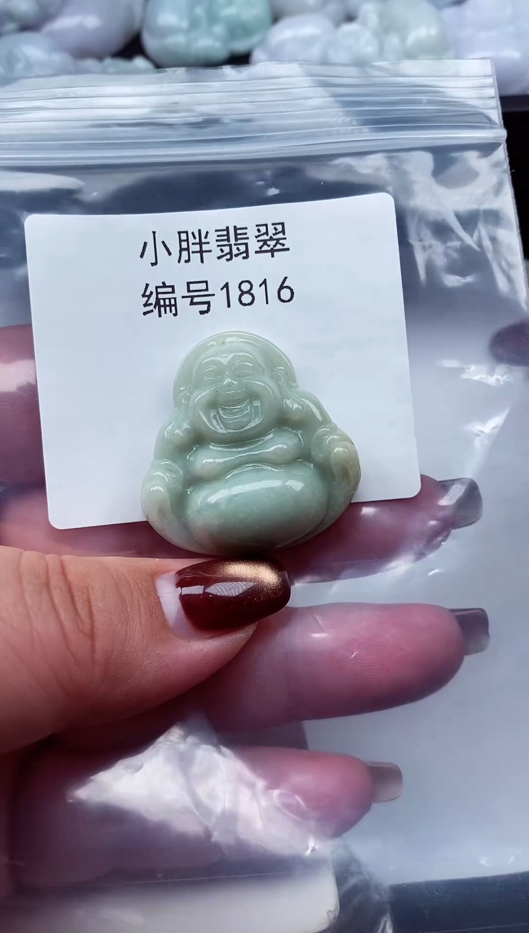 颈饰未镶嵌翡翠缅甸天然A货翡翠1816
