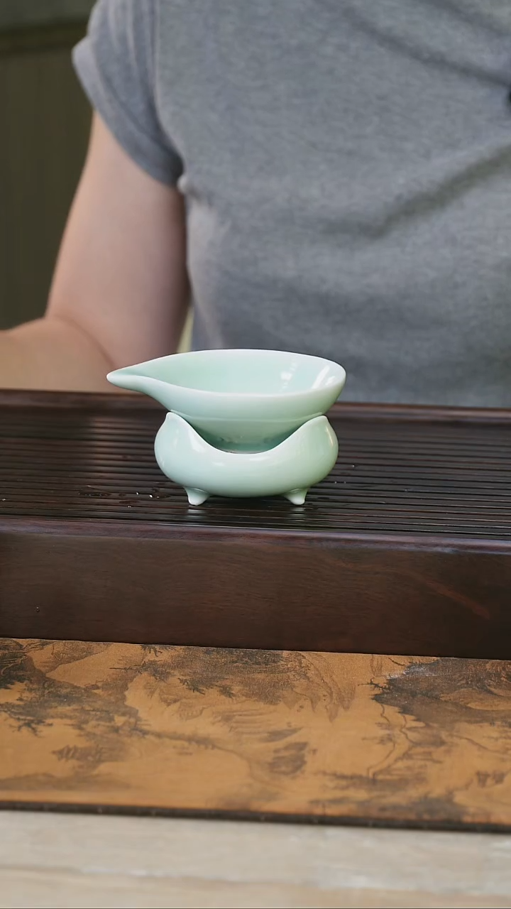 摆件望瓯陶溪川邑空间三足炉茶漏11