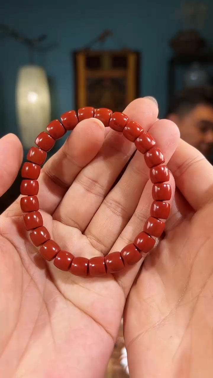 【闪购商品】南红玛瑙手串未镶嵌甘南红直切