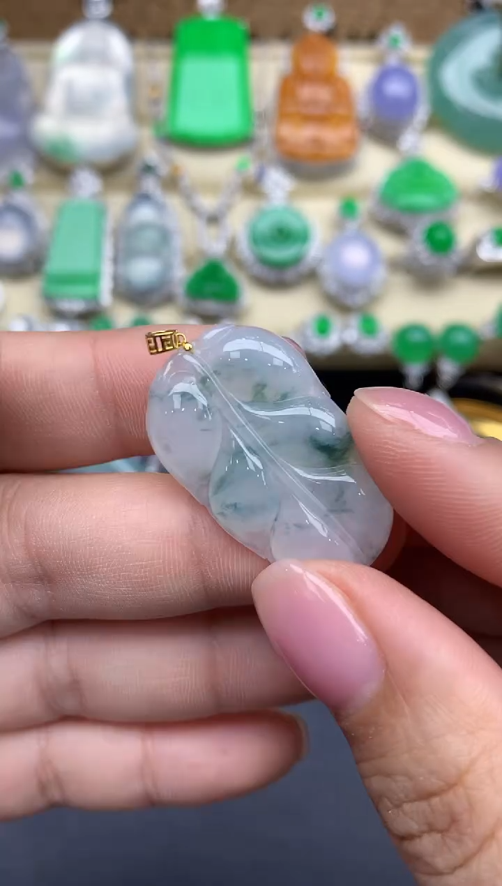 【闪购商品】翡翠颈饰18K金镶嵌182-中国好珍宝