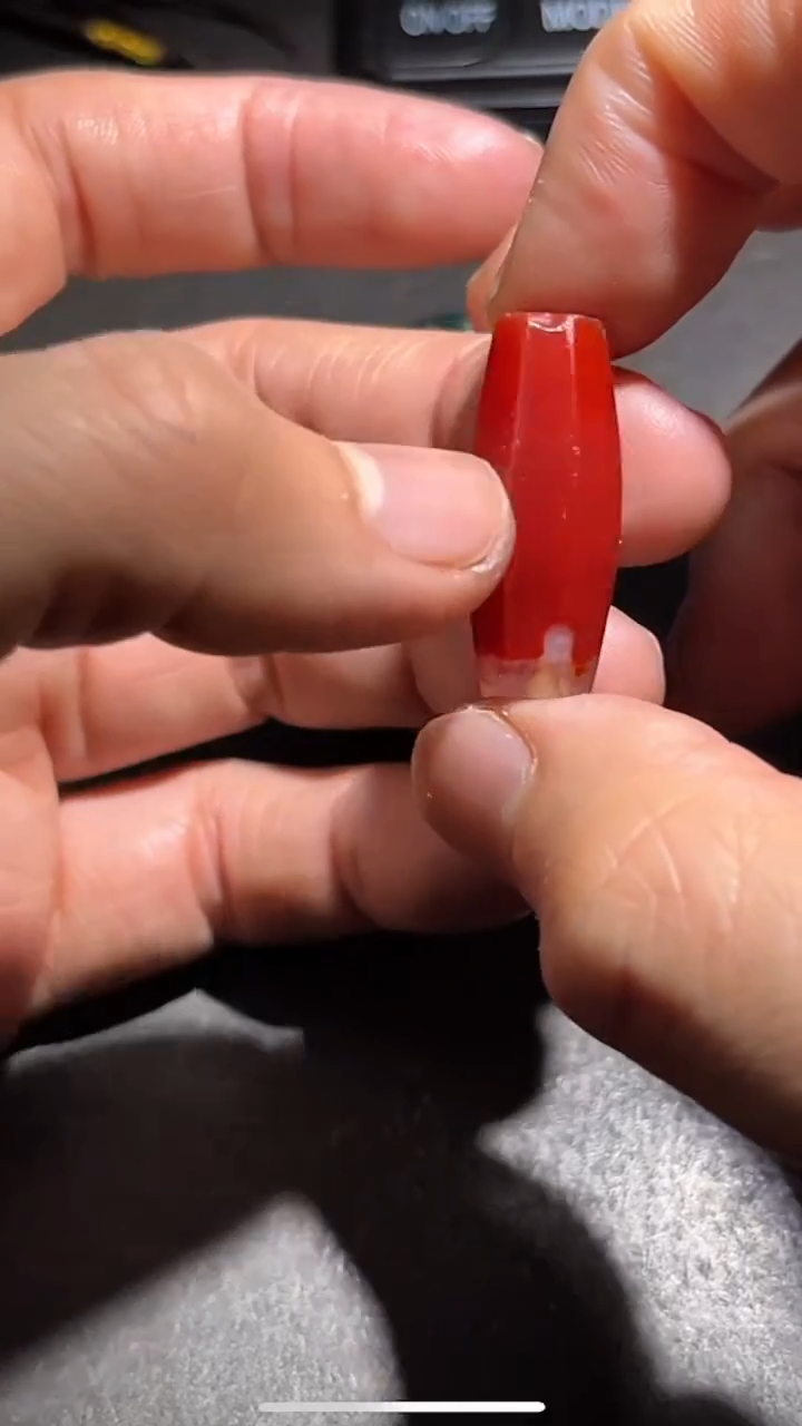 未镶嵌颈饰玛瑙/玉髓pz1213-69老珠子单珠