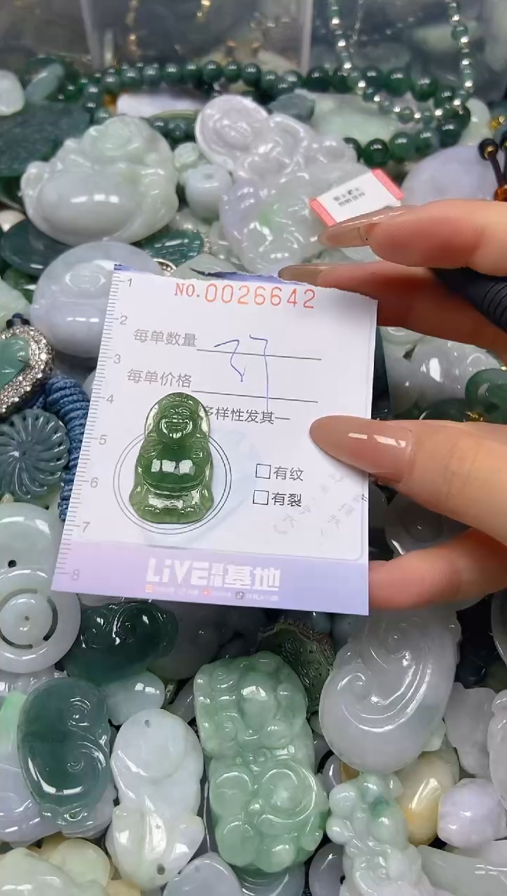 【闪购商品】翡翠颈饰未镶嵌闪购0026642