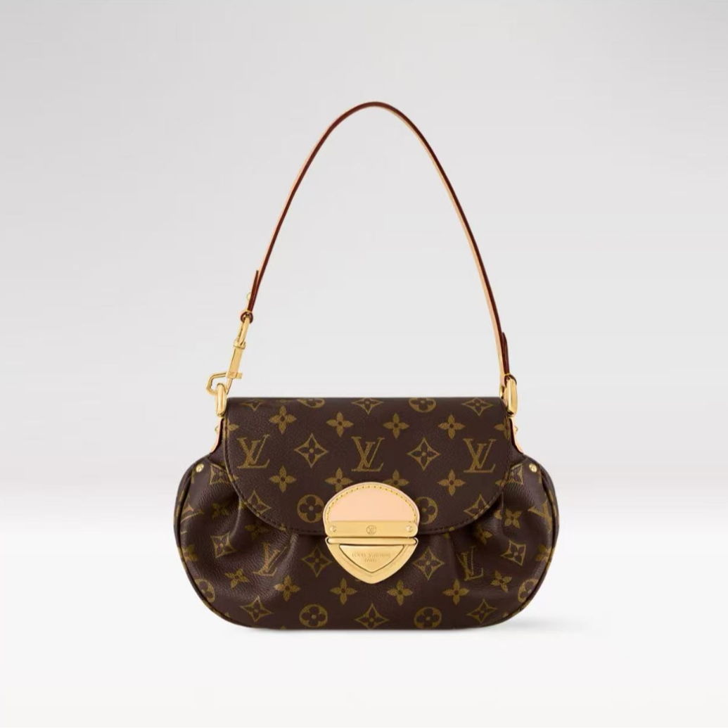 全新未使用 LouisVuitton/路易威登 老花Sunset元宝包单肩斜挎