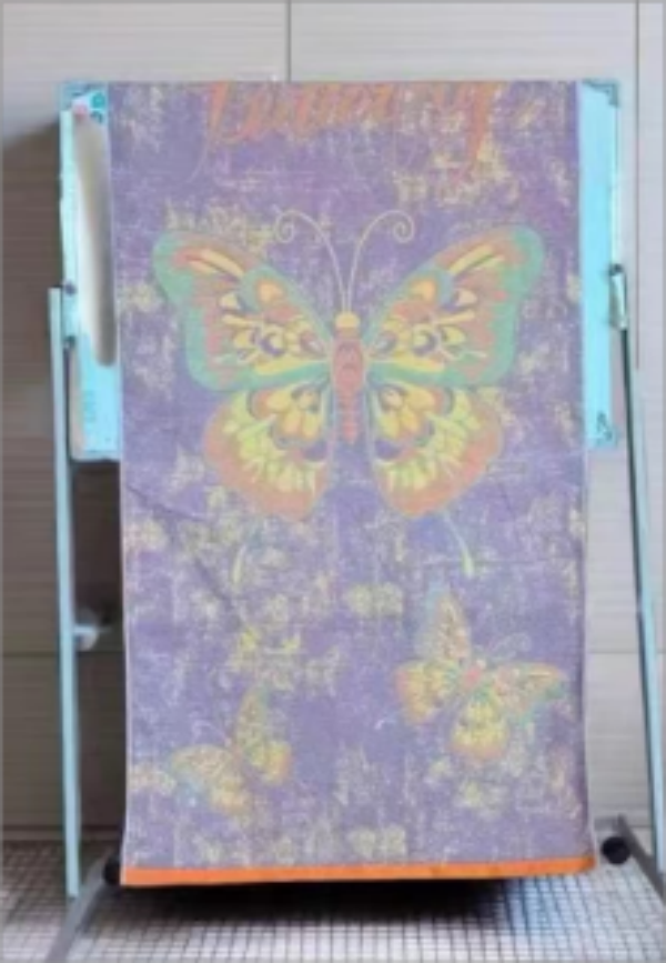 【蝶舞】成人家用吸水加大纱布浴巾