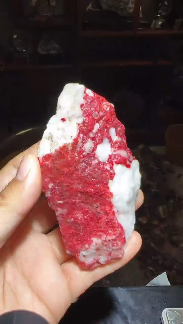 天然辰砂朱砂毛料5