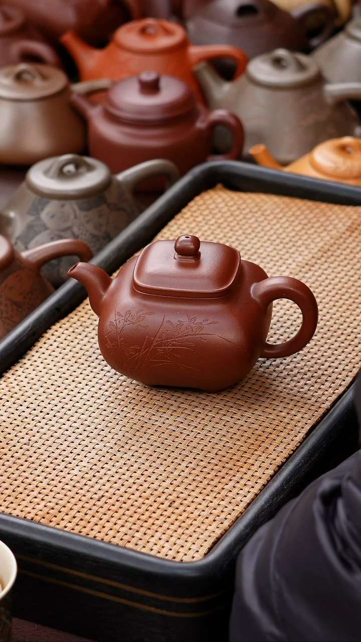 茶壶紫砂全手工传炉200cc