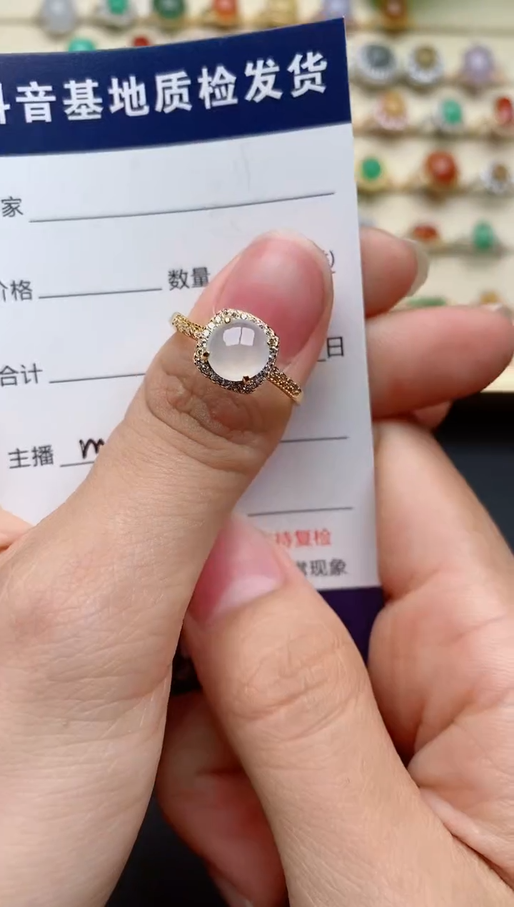【闪购商品】翡翠戒指银S925镶嵌......