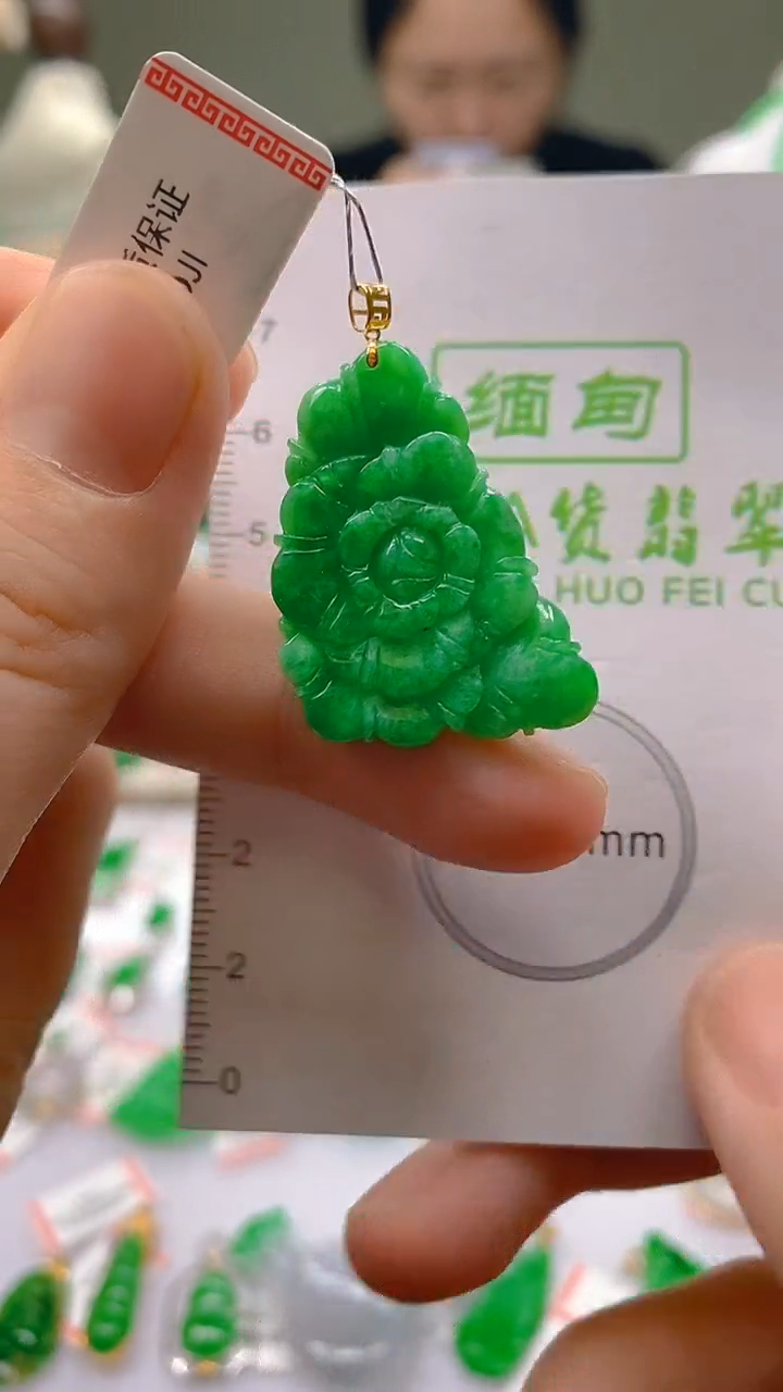 【闪购商品】翡翠18K金镶嵌颈饰 新号开播，全场乱卖