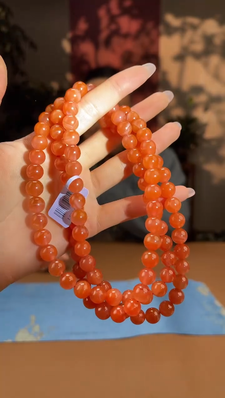 【闪购商品】南红玛瑙颈饰未镶嵌S165