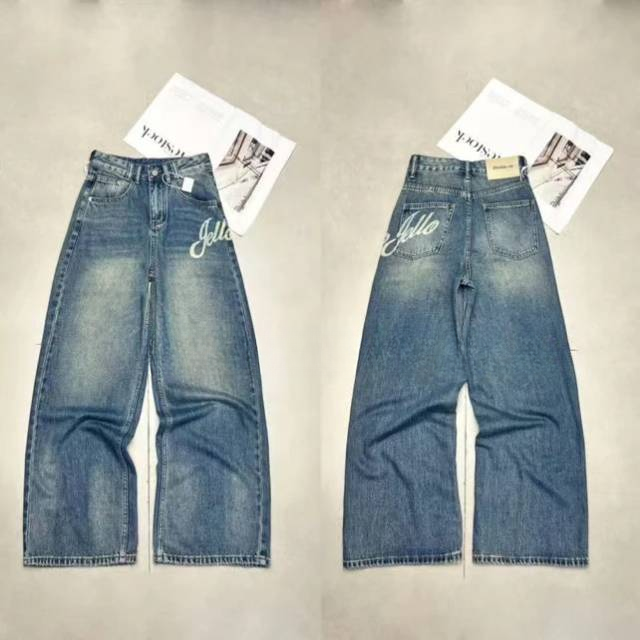 B&D 2101#高腰窄版拖地裤