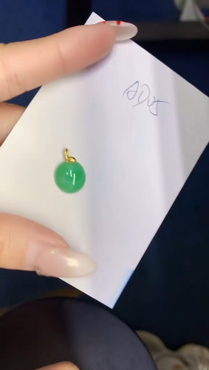 【闪购商品】翡翠颈饰18K金镶嵌000000000000