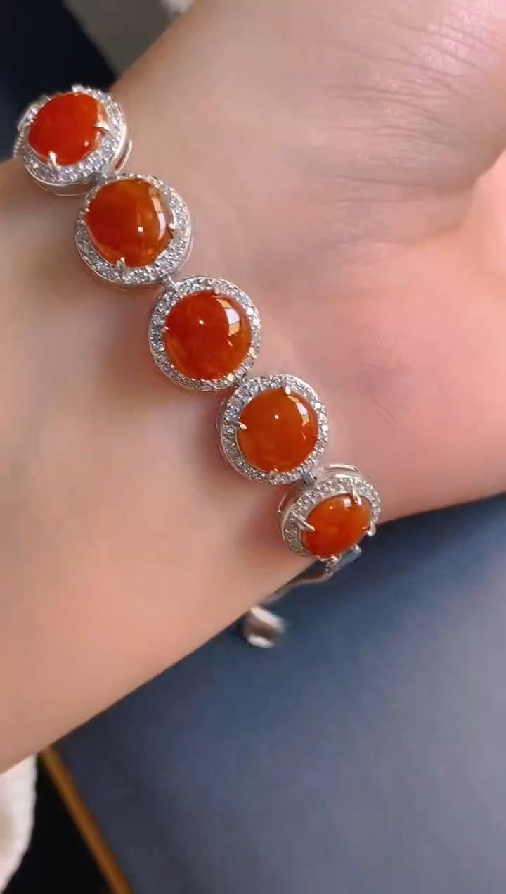 【闪购商品】翡翠耳饰银S925镶嵌天然A货翡翠1