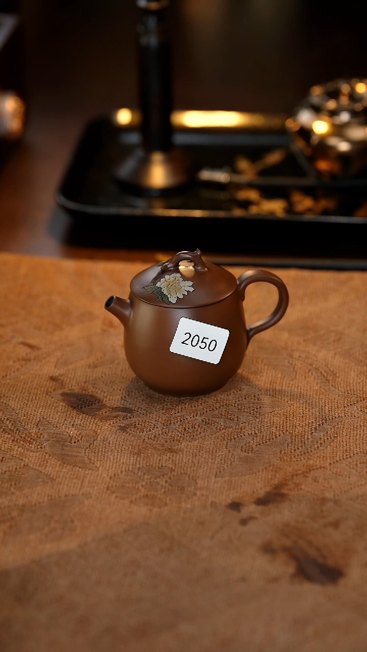 【闪购商品】雲梦茶器紫陶小壶2050