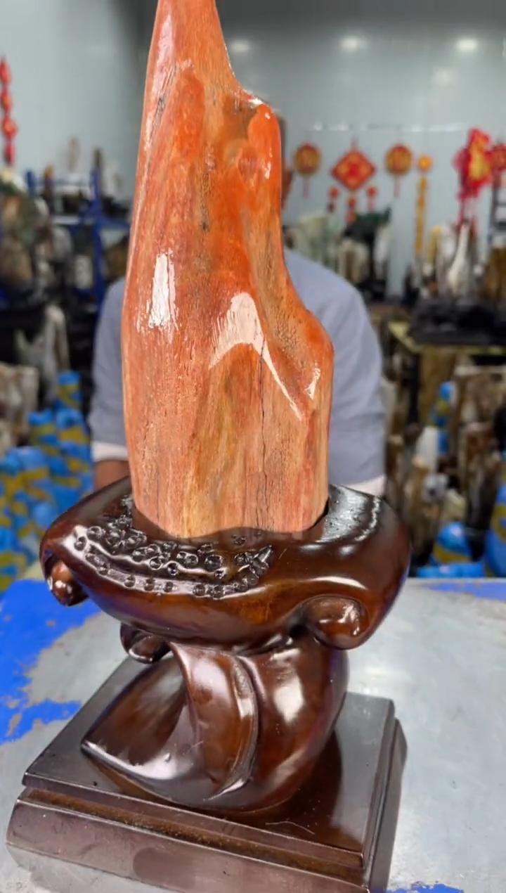 【闪购商品】硅化玉摆件未镶嵌33