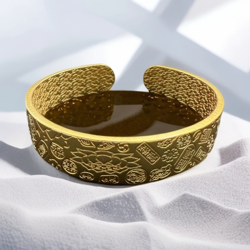  【玲玲专属】气质典雅百搭吉言合金手镯SZ601128