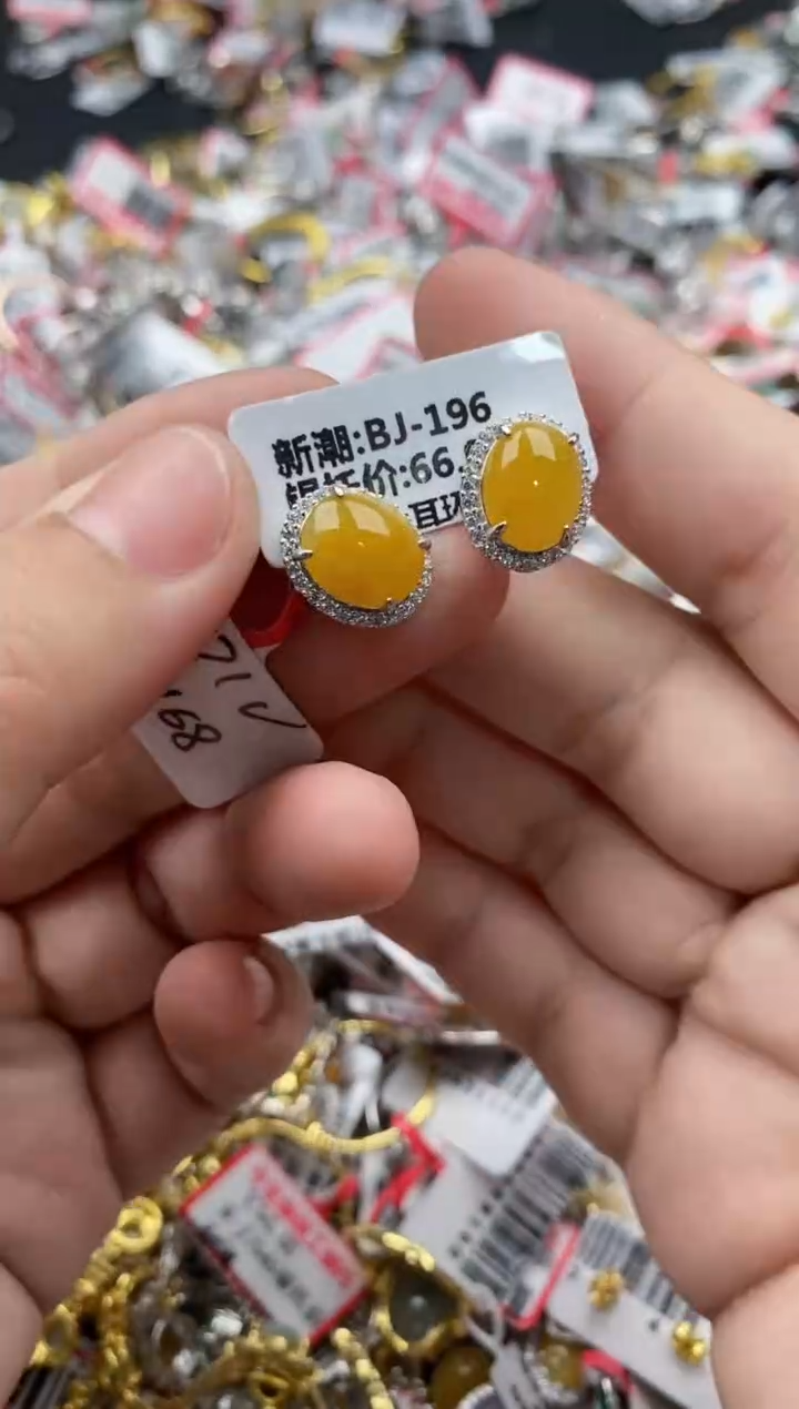 【闪购商品】翡翠戒指银S925镶嵌2222---5