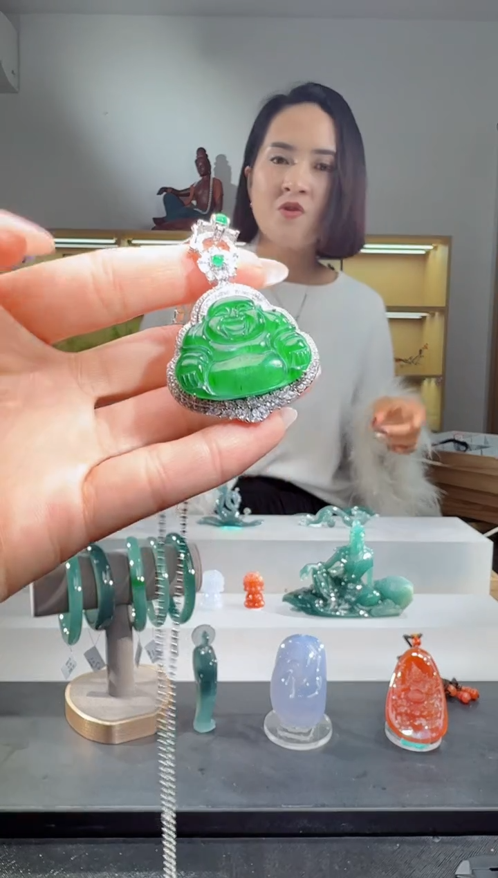 吊坠(不含链)未镶嵌翡翠佛公