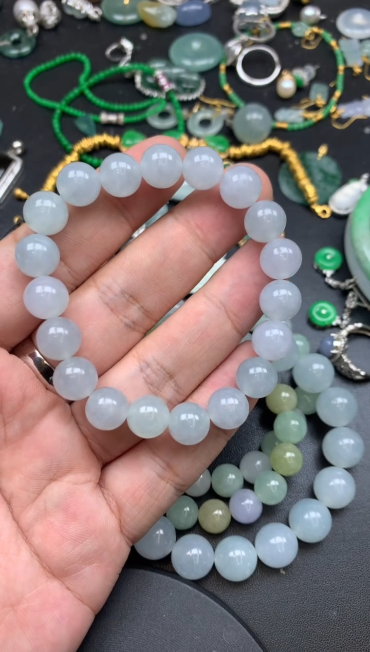 颈饰未镶嵌翡翠淑*修罗商品不退不换