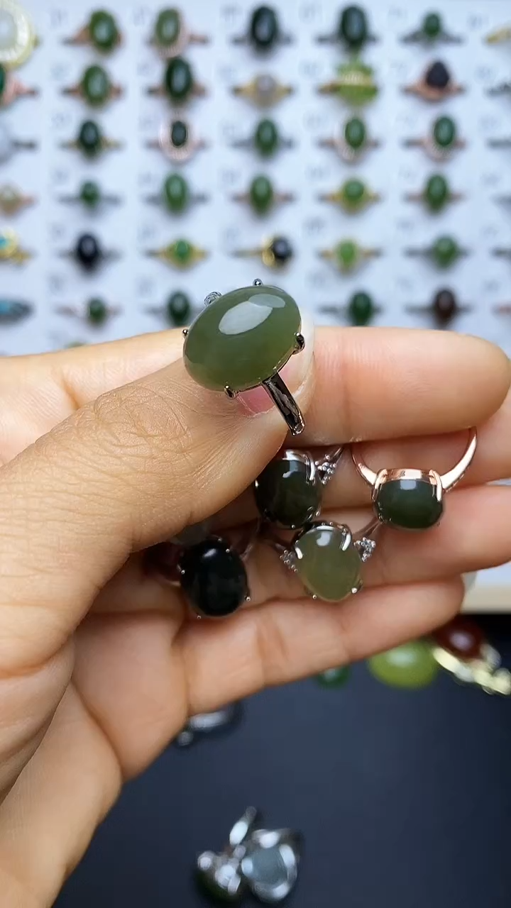 【闪购商品】和田玉戒指未镶嵌1