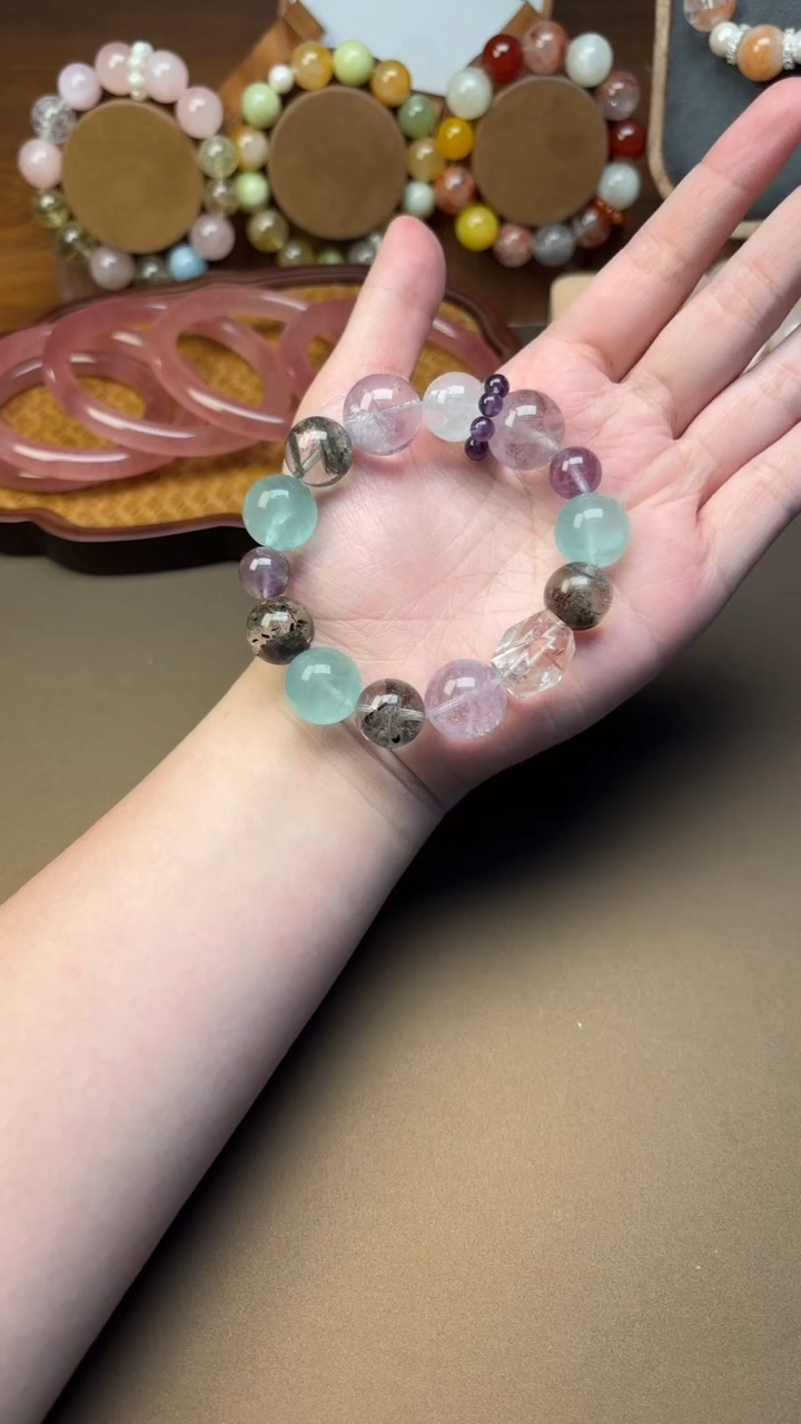 未镶嵌手串水晶1