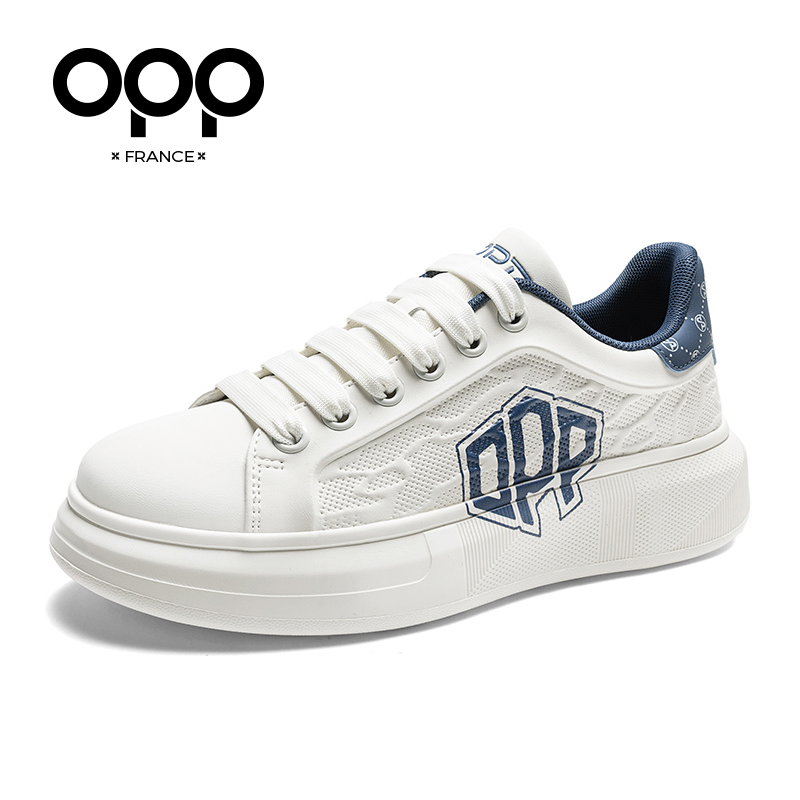 OPP男鞋2025春季新款男士增高小白鞋时尚百搭休闲板鞋软底潮鞋子
