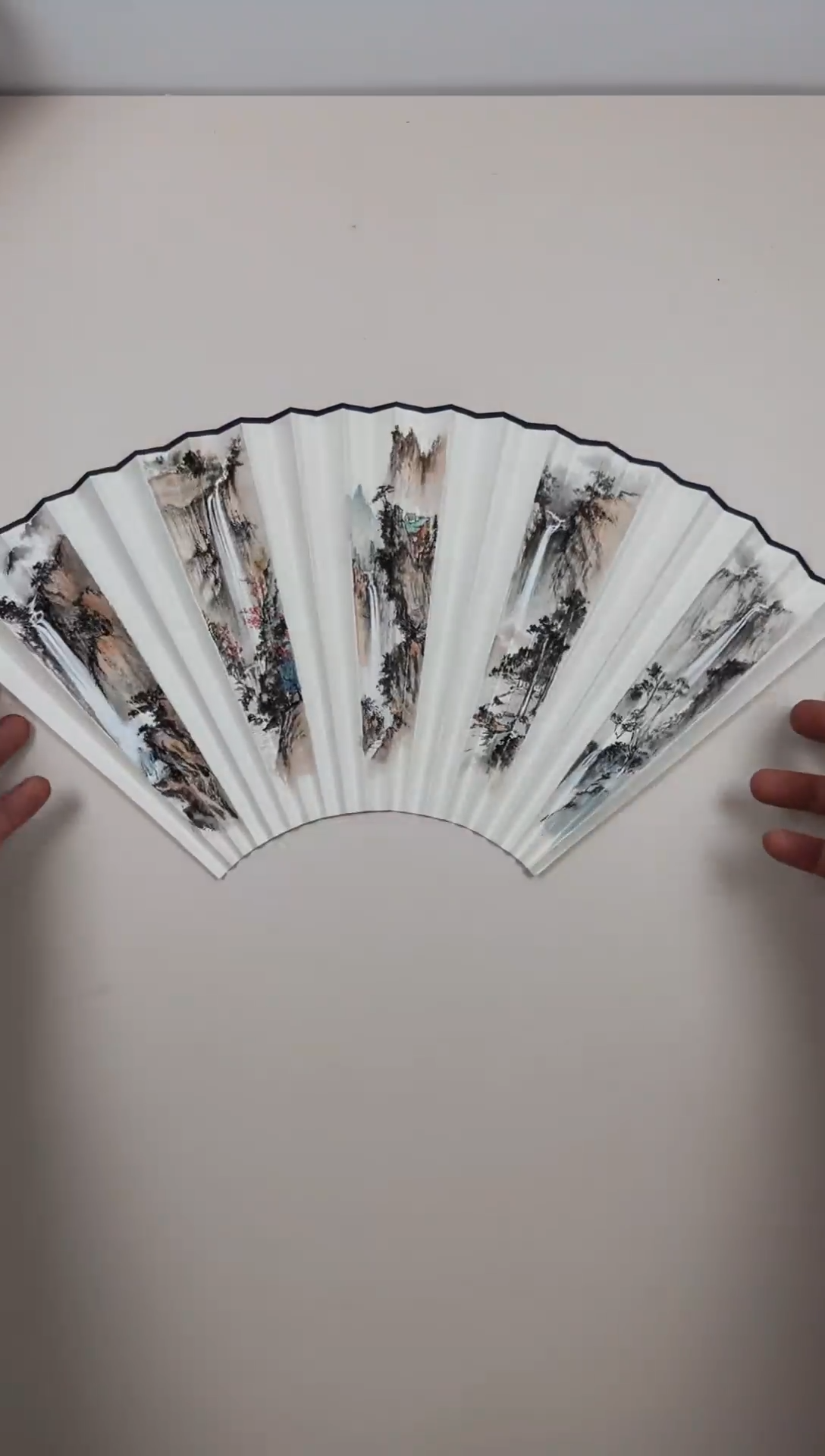 扇子1.5排口20方师韵扇面