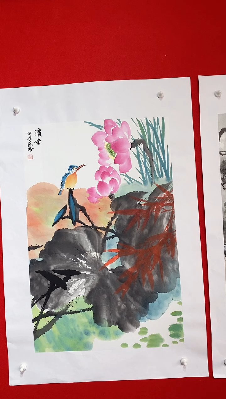 国画国画SP雷苏盼老师作品