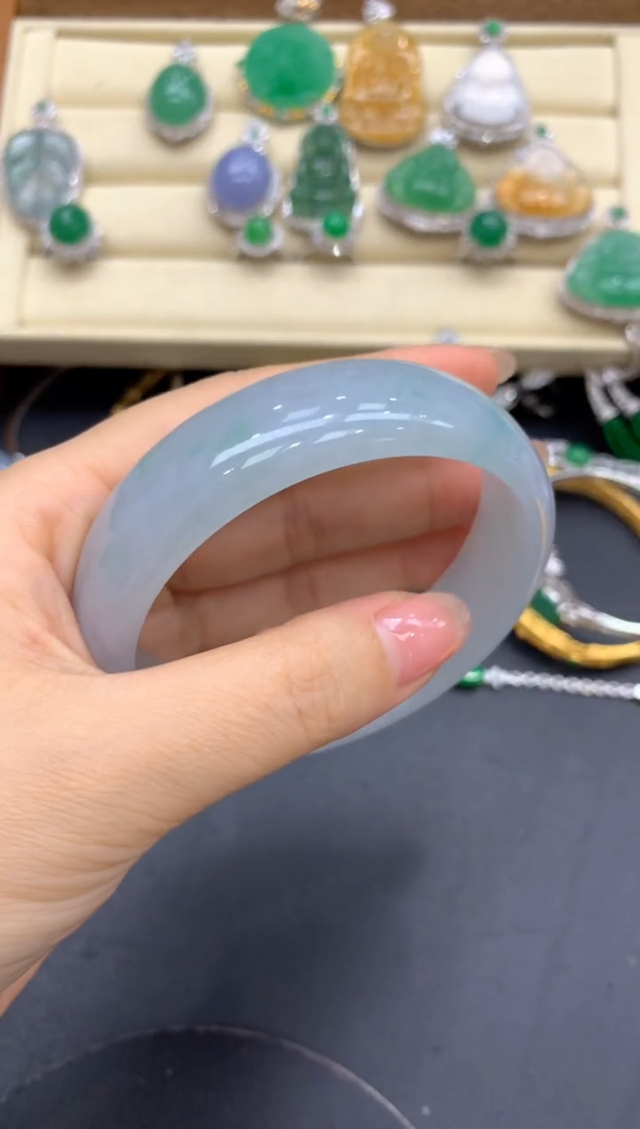 【闪购商品】翡翠手镯未镶嵌575-中国好珍宝