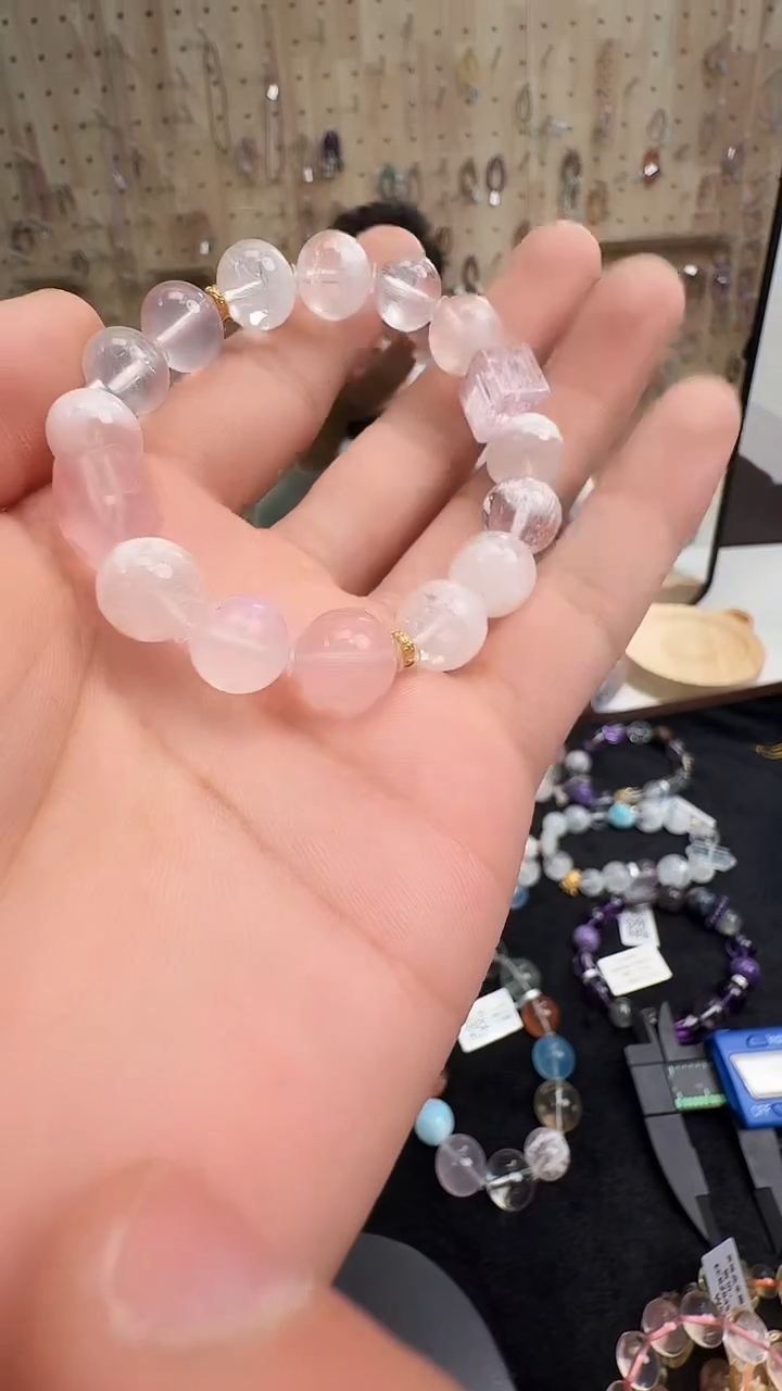 未镶嵌手链水晶小*瓜村1371 约11mm