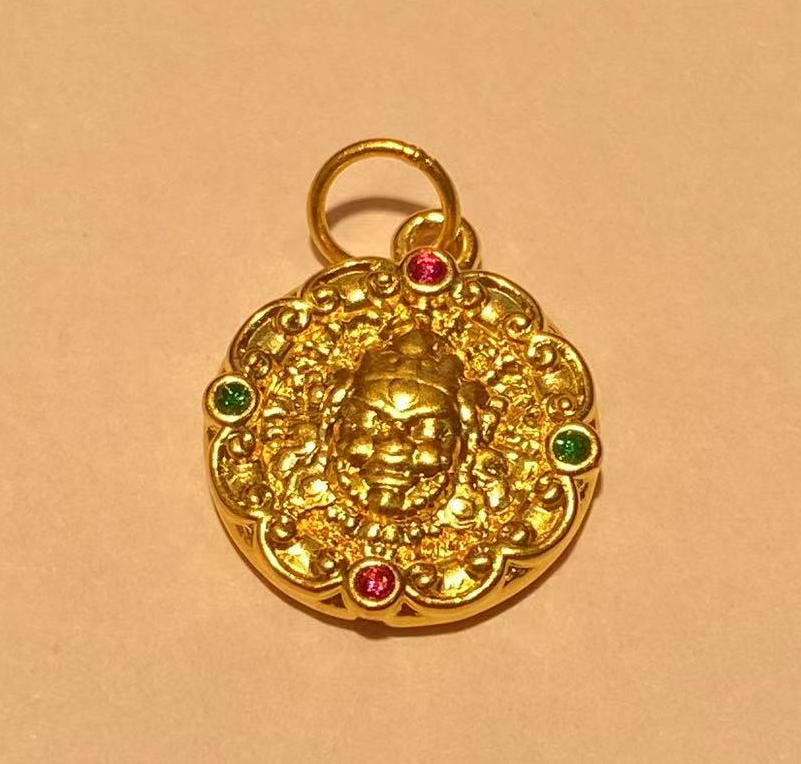 【老板娘珠宝专享】足金999 1.7 黄财神多样性发（到手一个）配件 BZ