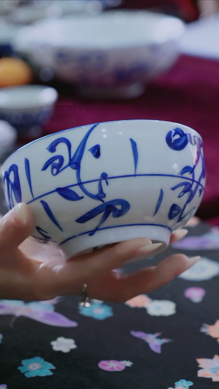 杯景德镇陶瓷杯碗柴烧多人