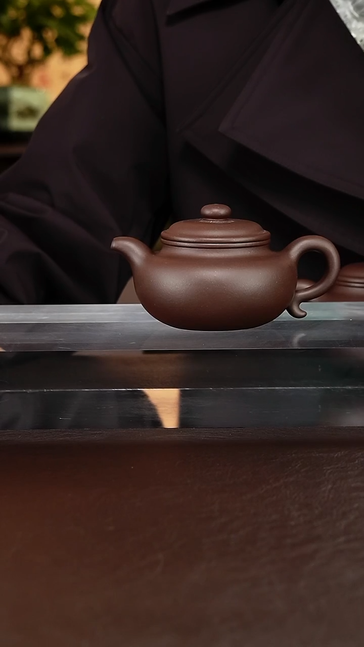 茶壶紫砂用****2底槽青300毫升微瑕