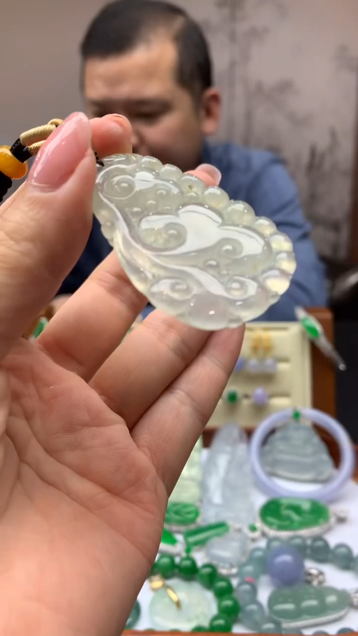 【闪购商品】翡翠颈饰未镶嵌4-天然翡翠