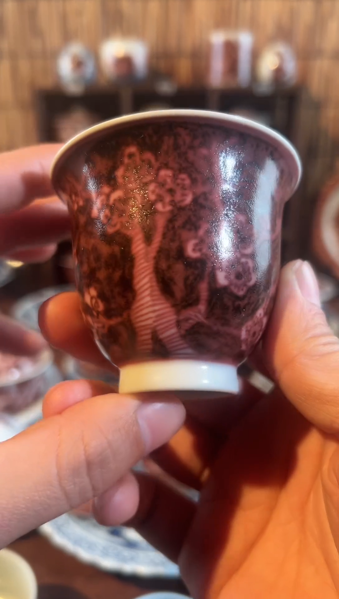 【闪购商品】天禄言瓷冰梅铃铛杯