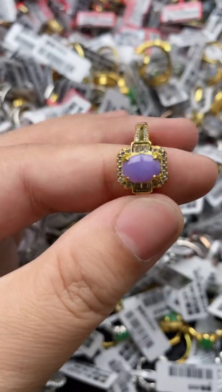 【闪购商品】翡翠戒指银S925镶嵌33333---6