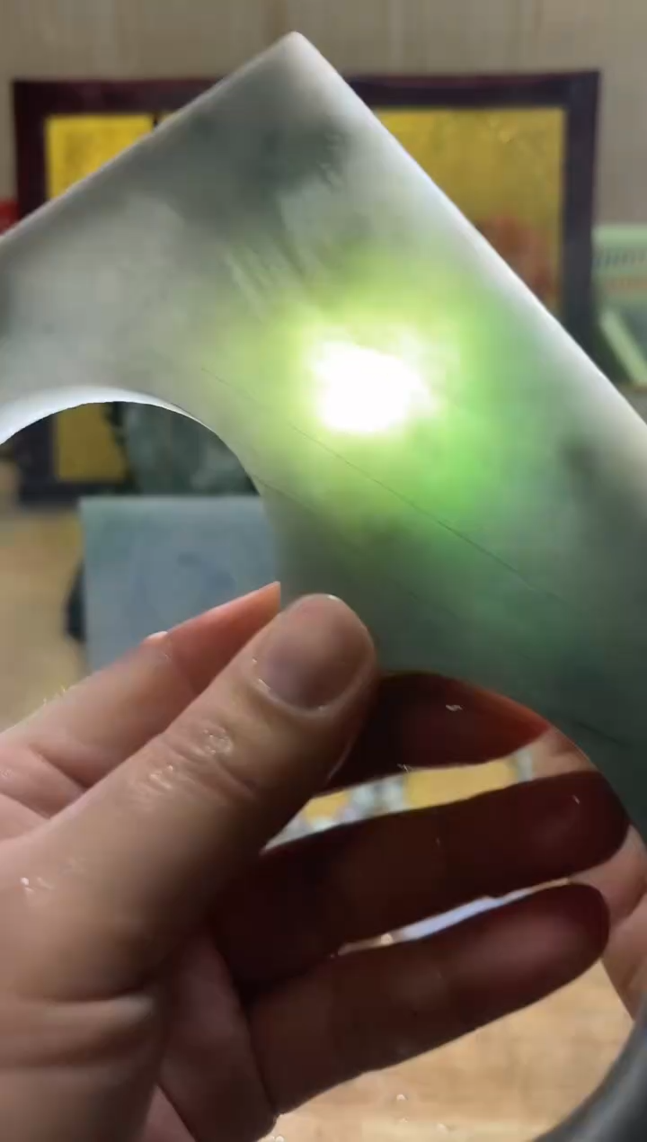 未镶嵌挂件翡翠A货常星6911