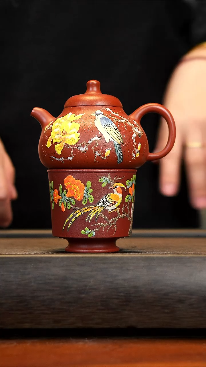 【闪购商品】紫砂茶壶宜兴紫砂  一壶一杯