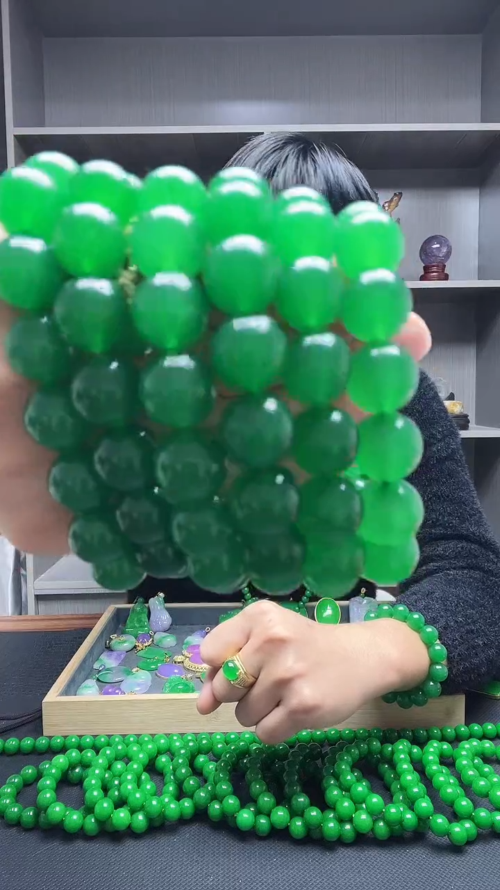 未镶嵌手链翡翠手链