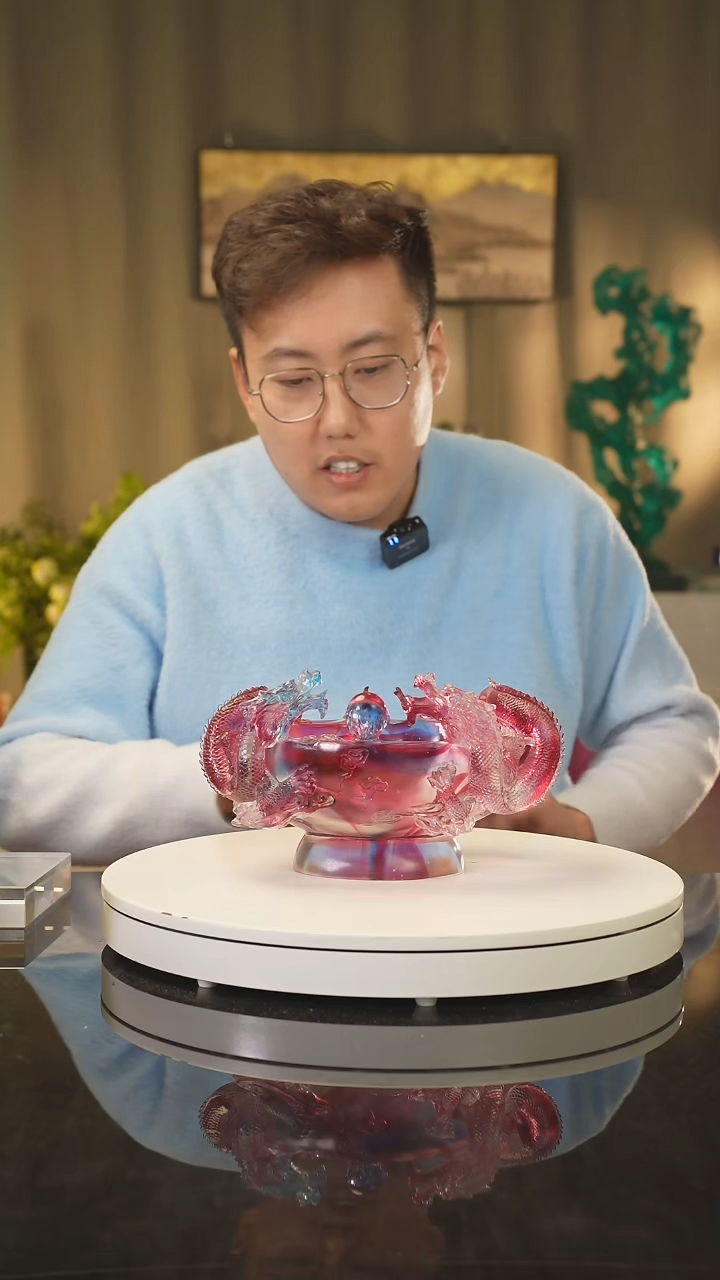 【闪购商品】雅致水晶琉璃 摆件 花器 果盘 茶酒具