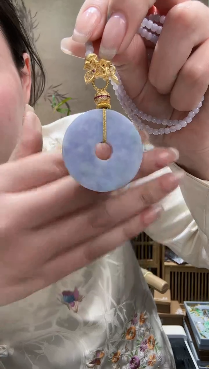 【闪购商品】翡翠颈饰未镶嵌吊坠