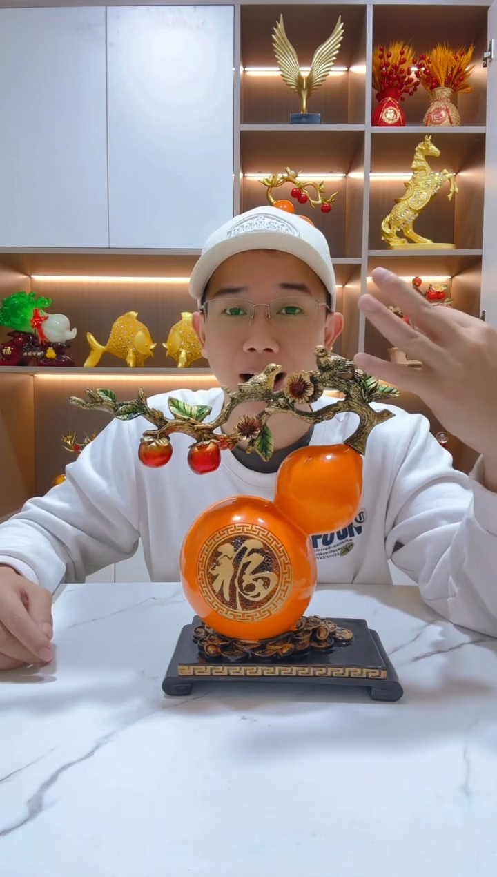 【闪购商品】树脂升级款加大号葫芦摆件