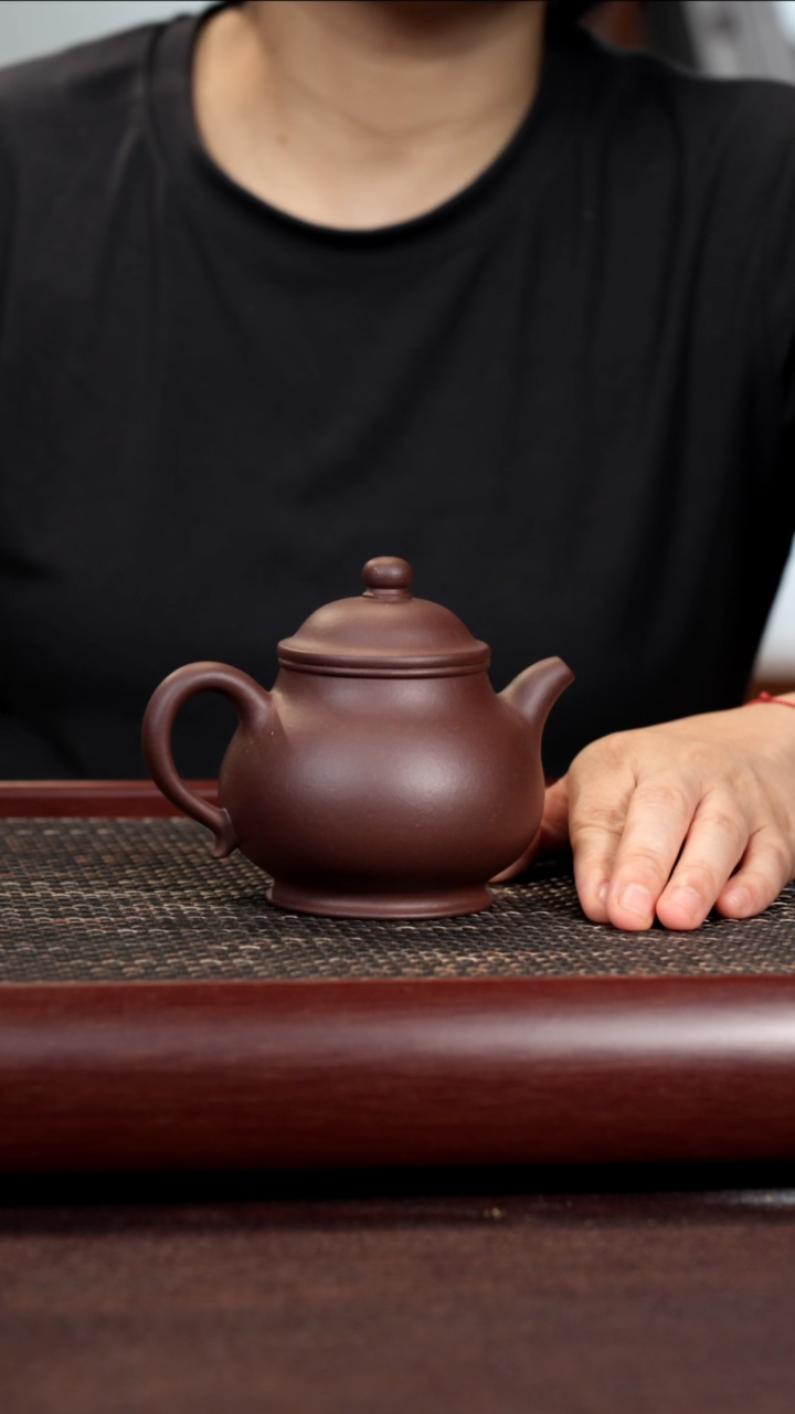 茶杯紫砂尾单微微微瑕紫泥潘壶