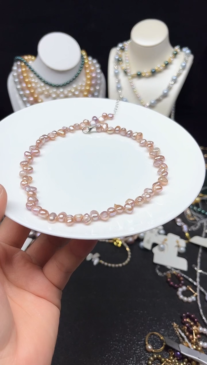 【闪购商品】淡水珍珠颈饰未镶嵌多人