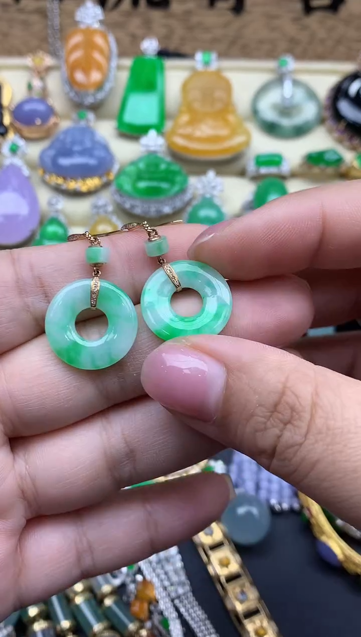 【闪购商品】翡翠颈饰18K金镶嵌182-中国好珍宝