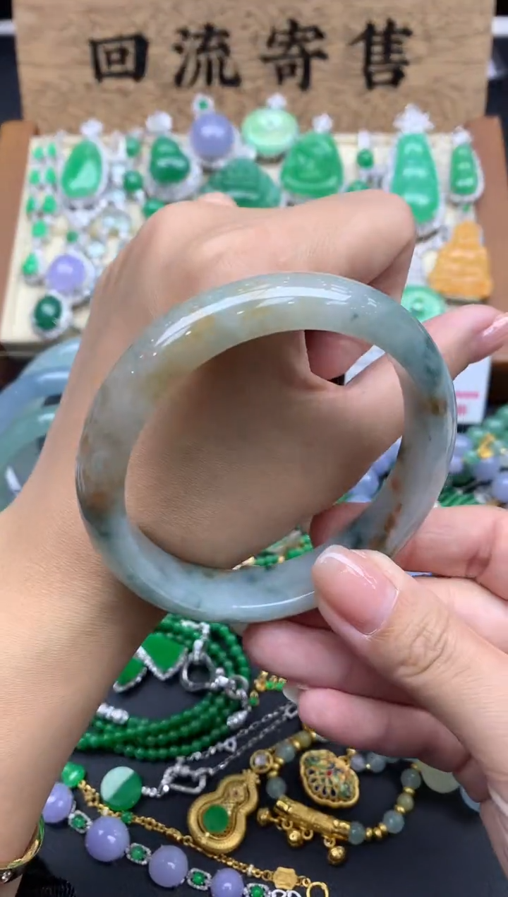 【闪购商品】翡翠手镯未镶嵌92-中国好珍宝